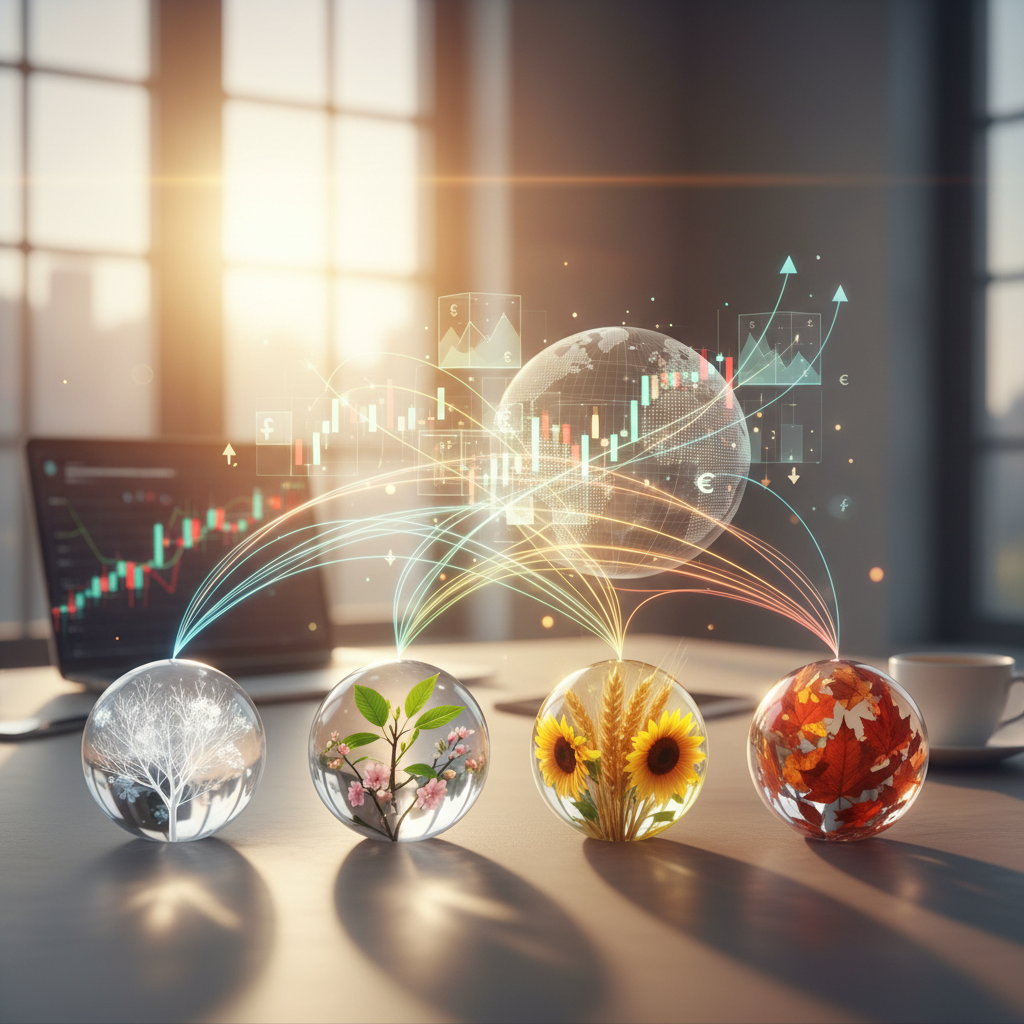 Seasonal correlation trading: Learn how predictable seasonal shifts reshape asset correlations and how traders can exploit them for a measurable edge in correlation-based strategies.